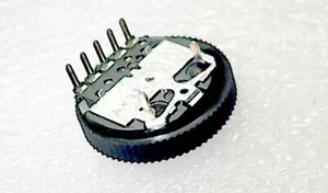Audiopoti ALPS 50k audio Potentiometer mit Rändel - Stell - Rad 16mm liegend  - Picture 1 of 3