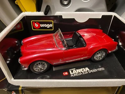 Bburago Burago 1/18 Lancia Aurelia B24 Spider 1955 CÓDIGO 3010 rojo metálico Foto 1 de 3