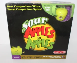 Sour Apples To Apples Board Game Adult Party Mattel 2010 Target Exclusive - Picture 1 of 9