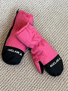 Auclair Girls Pink Zip-Away Snow Ski Mittens Size 6-6x - Picture 1 of 8