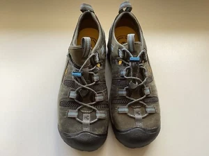 Keen Work Shoes Womens 9W wide Atlanta Cool ESD Steel Toe Brown Trail Sneaker - Bild 1 von 5