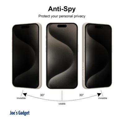 Displayschutzfolie Panzerfolie Anti-Spy Blick Sichtschutz Privatschutz MATT/HD - Bild 1 von 4