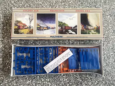 HO WALTHERS 932-3935 263' 5-UNIT ALL PURPOSE SPINE CAR KIT CONRAIL # 730003 - Image 1 of 4
