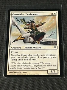 Magic the Gathering Shards of Alara Gustrider Exuberant - Picture 1 of 2