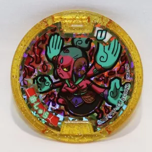 Yokai Watch Legend Medal Asura Holo Disc for DX Watch Morpher Japanese - Bild 1 von 2