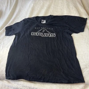 Camiseta negra de baloncesto de los San Antonio Spurs de la NBA para hombre XL Adidas Go-To Tee ~ CL1 - Imagen 1 de 4