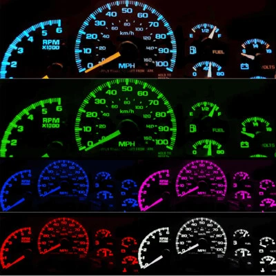 LED Dashboard Indicator Light Bulbs Kit w/ Socket For 2002 Chevy Avalanche 1500 - Image 1 of 4