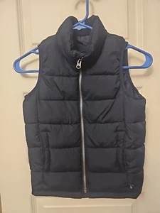 GAP Kids Navy Puffer Vest Full Zip XS 4/5 - Picture 1 of 8