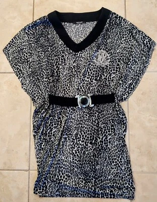 Roberto Cavalli Animal Print Dress Tunic - Изображение 1 из 4