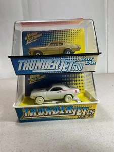 Johnny Lightning White Lightning '70 Plymouth Hemi Cuda & '70 Chevelle Slot Cars - Picture 1 of 5