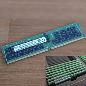 32GB Hynix DDR4 PC4-3200 RDIMM 288-pin ECC Reg RAM HMA84GR7CJR4N-XN Memory 3200 - Photo 1/2