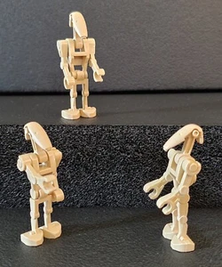 lego star wars 3 BATTLE DROIDS minifig TIGHT LIMBS never played with 3343 7654 - Picture 1 of 3