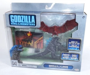 King of the Monsters - GODZILLA & RODAN Battle Pack - Jakks Pacific MISB - Picture 1 of 2