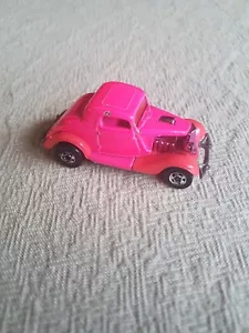 HOTWHEELS 3-WINDOW ‘34 FORD “PINK” ## RARE WHEEL RIMS ## (Car only, No Box). - Picture 1 of 5