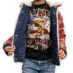 Chaqueta de camionero reversible original Levi's - Imagen 1 de 12