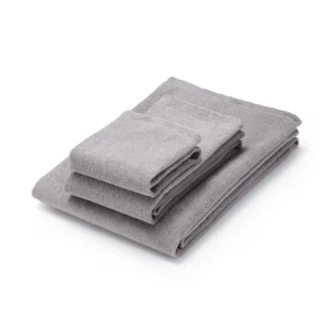 MUJI Single-sided pile towel set of 3, (hand, face, bath towel) - Picture 1 of 3