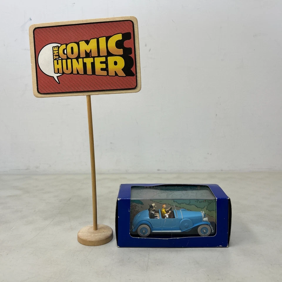 En Voiture Tintin La Lincoln Torpedo Des Cigares Du Pharaon *SEE CONDITION* — 第 1/4 张图片