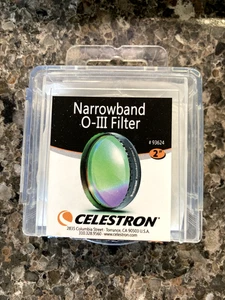 Celestron 2" Oxygen III Narrowband Filter #93624 - Picture 1 of 4