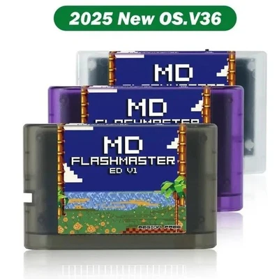 4000-in-1 Mega Drive Game Cartridge with 8GB TF Card for SEGA Genesis UK