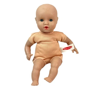 Кукла Melissa & Doug 12 дюймов мягкое тело блондинка голубые глаза кавказская - Изображение 1 из 4