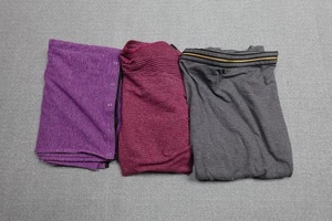 Lululemon Vinyasa Rulu Scarf Lot of Three Wrap Infinity Shawl Luon Heather - Picture 1 of 3