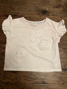 Tommy Bahama Girls Sz Large (10/12) Floral Appliques Shirt - Picture 1 of 4