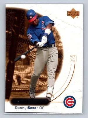 2001 Upper Deck Ovation #36 Sammy Sosa Chicago Cubs - Image 1 of 2