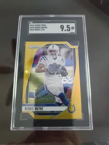 2024 Panini Prizm Reggie Wayne #128 Gold 1/10 SGC 9.5 FOTL 1st Of Print HOF - Picture 1 of 3