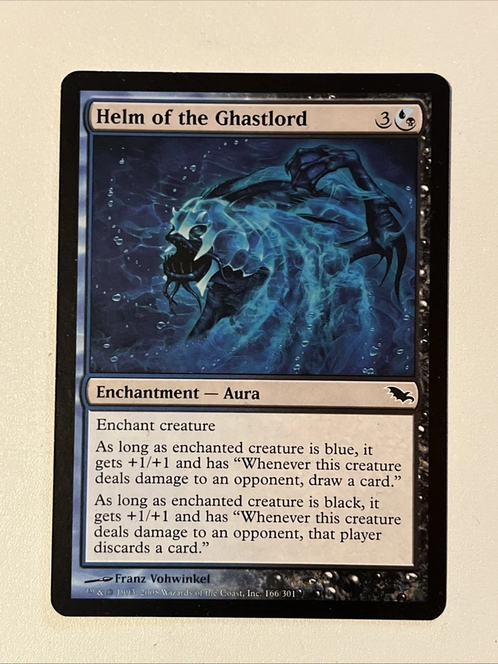 1x HELM OF THE GHASTLORD Shadowmoor MTG Magic the Gathering Nm + Free Bonus - Image 1 of 1