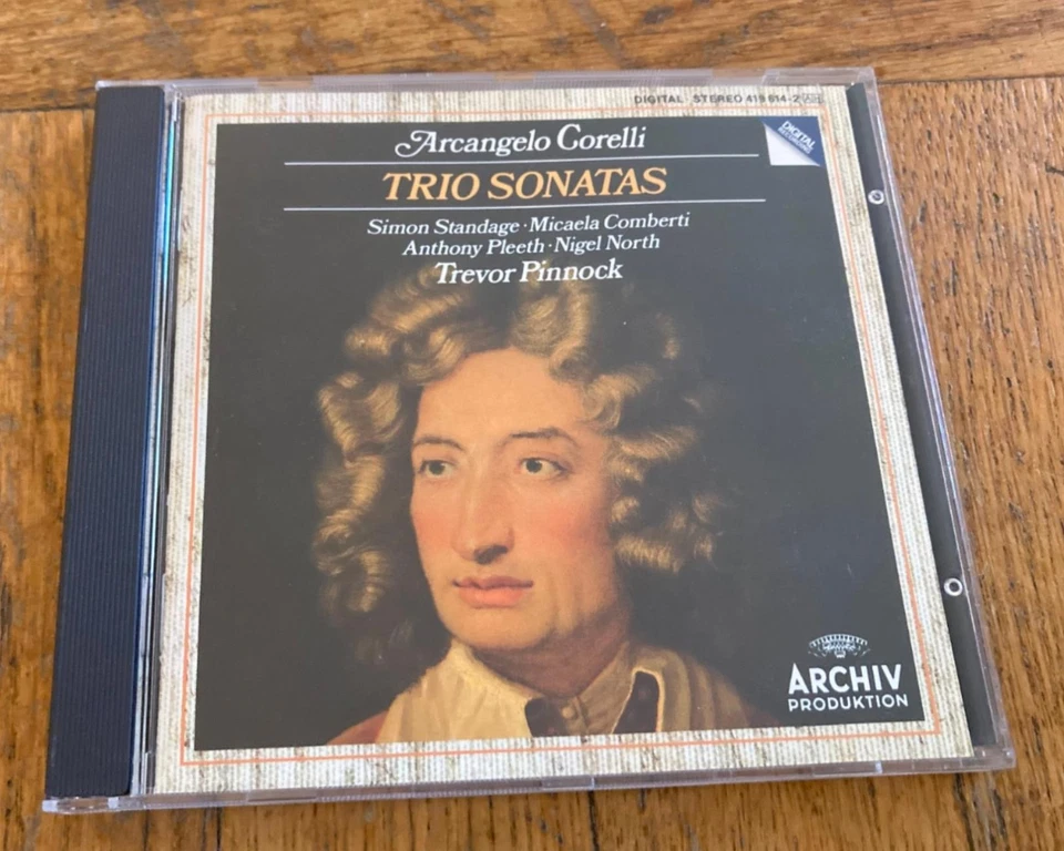 Corelli: Trio Sonatas - Pinnock The English Concert Standage ARCHIV CD 1987 - Imagem 1 de 3
