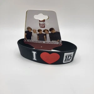One Direction Band Bracelet I Love 1D NEW - Picture 1 of 2