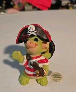 2003 Pocket Dragons Cookie Pirate Exclusive Collectors Joining Figurine Musgrave - Picture 1 of 9