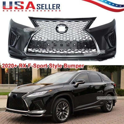 For 2009-2013 2014 2015 Lexus RX350 to F-Sport Complete Front Bumper With Grille - Imagem 1 de 4