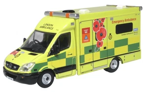 Oxford Diecast 1:76 Mercedes Ambulance London Remembrance Day 76MA007 - Picture 1 of 1