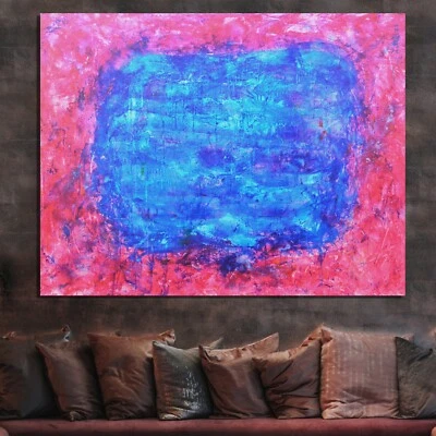 Original,  Mark Little,Acrylic Painting 81” X 62” Extra Large,Abstract,Modern,XL - Image 1 of 4