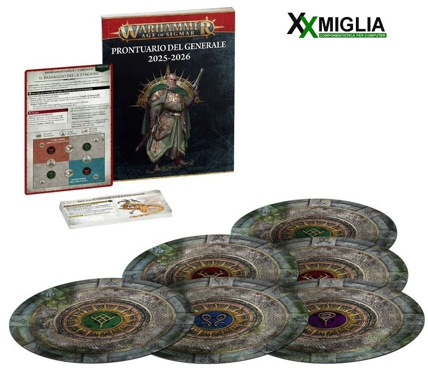 Warhammer Age of Sigmar - Prontuario del Generale - 2025/26 ITA 80-46 - Immagine 1 di 1