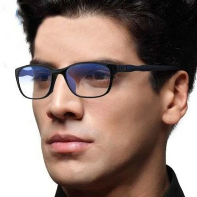 Anti Blu Raggio Blocco Occhiali da Lettura Uomo Anti Stanchezza Presbiti Sole - Immagine 1 di 4