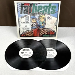 RARE! Vtg Fat Beats Compilation Volume Three 3 Eminem Rap Double LP Vinyl Record - Picture 1 of 20