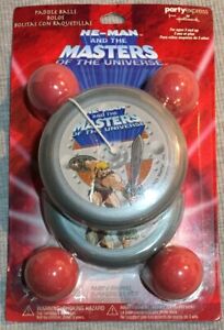 2003 He Man Masters Of Universe Paddle Balls