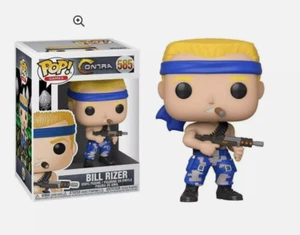 Contra Game Figure (Size 9cm) Funko Pop! Bill Rizer Vinyl Figure - New - Picture 1 of 1