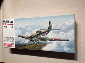 1/72 Fine Molds Mitsubishi A7M2 REPPU "SAM". Open Box versiegelte Teile - Bild 1 von 14