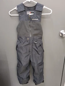 32 DEGREES WEATHERPROOF SNOW SKI Snow PANTS Black Bib SUSPENDERS Boys size 5 - Picture 1 of 8