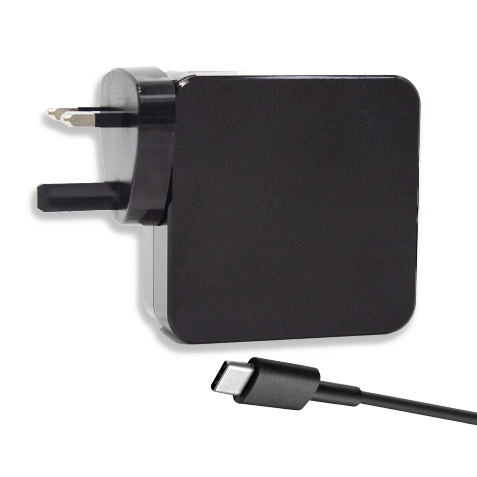 65W Type-C USB-C Laptop Power Adapter Charger perfect for MacBook Pro/Air, Lenov - Image 1 of 4