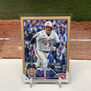 KYLE FARMER 2023 Topps Update #US57 GOLD Serial /2023 - MINNESOTA TWINS