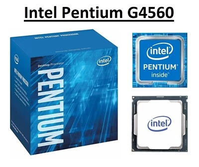 Intel Pentium G4560 SR32Y Dual Core Processor 3.5 GHz, Socket LGA1151, 54W CPU - Image 1 of 4