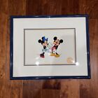 Ltd Ed 'Minnie Loves Mickey' Framed/Matted Serigraph - The Walt Disney Co W/ Coa