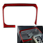 Car Water Cup Holder Storage Panel Frame Trim Fit Toyota Tacoma 2015-22 Red Lhd