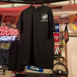 Camiseta negra BUICK Tri Shield Circle Logo HOTROD V6 GM Grand National Regal 455 - Imagen 1 de 12