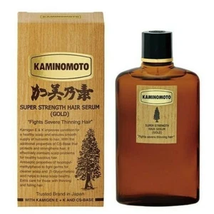 KAMINOMOTO Hair Tonic Super strength Hair Serum (Gold) 150ml @BibaUK