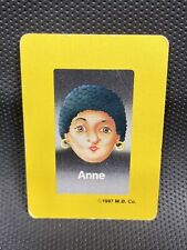 Vintage 1987 Guess Who? Board Game Replacement Identity Card - Alex